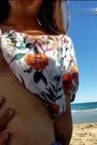 海边度假忍不住激情野战！女友浪叫盖过海潮，比大海还放荡！ 海报