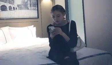 约了个颜值不错黑衣妹子 海报