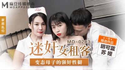 国产麻豆AV MD MD0203 迷奸女租客 苏娅 玥可岚 海报