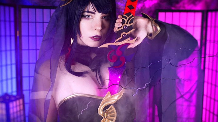 MollyRedWolf - 雷电将军 高质量Cosplay 海报