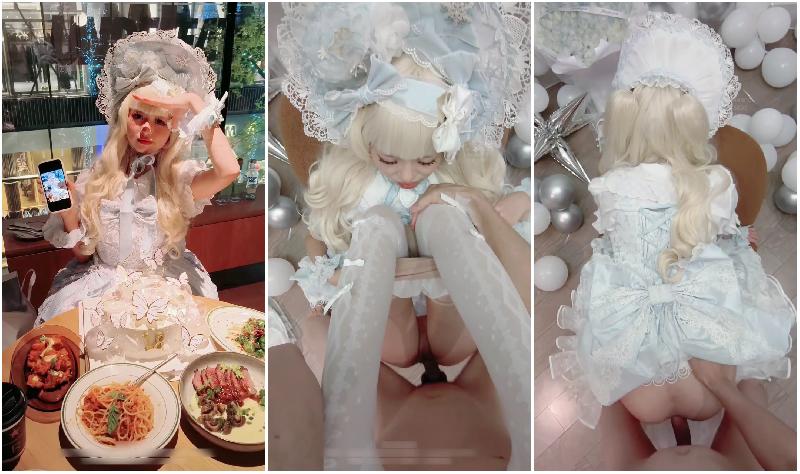 ❤️淫欲反差美少女❤️洛麗塔小可愛成年禮，輕花嫁日係可愛Lolita合法蘿莉白絲LO娘主動上位，軟萌乖巧被操的叫爸爸… 海报