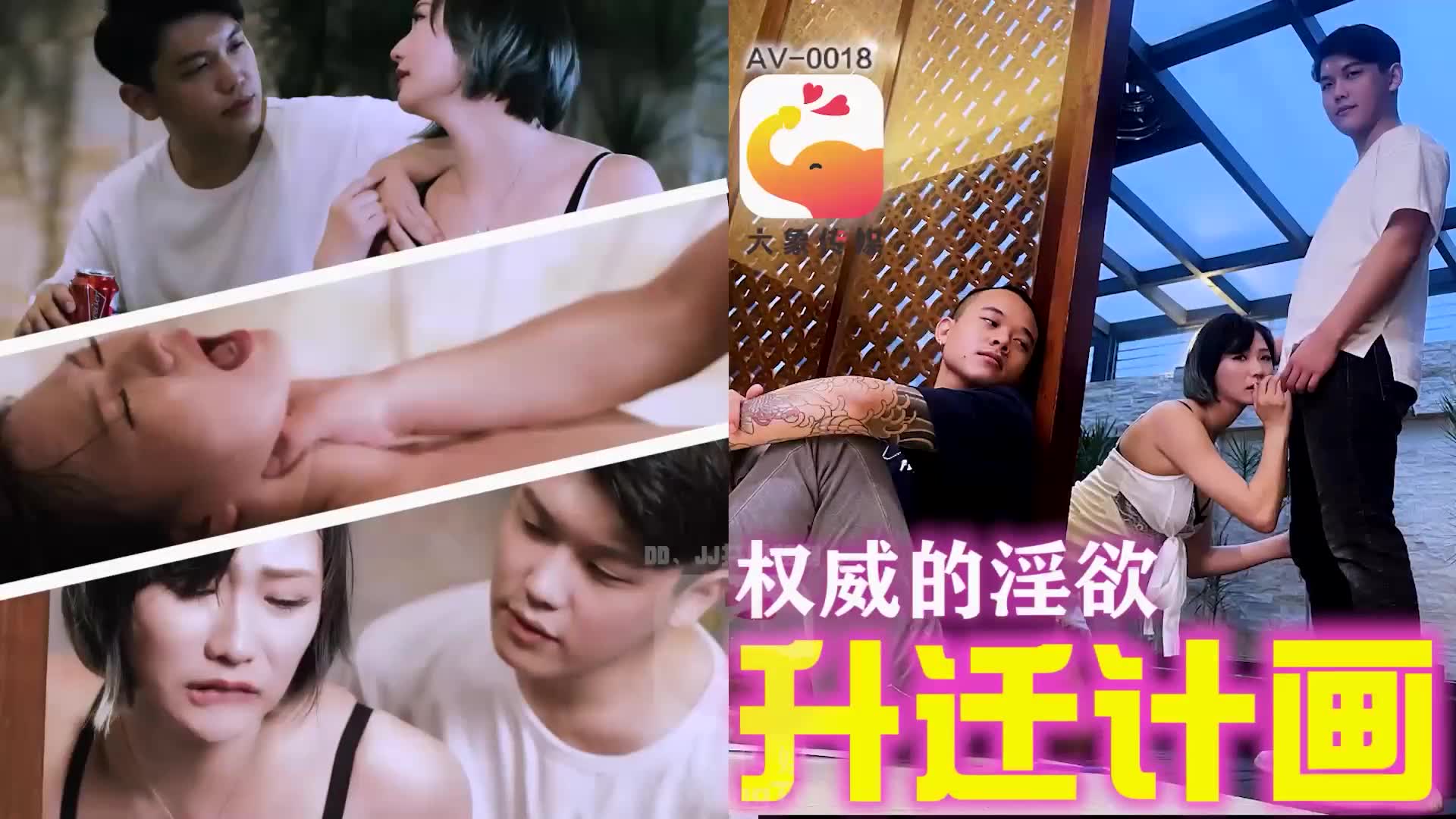 【大象影业】 AV-0018 升迁计画 权威的淫欲 海报