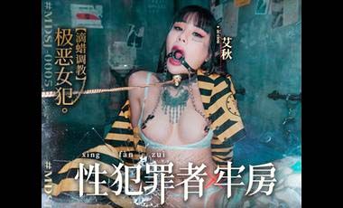 【麻豆传媒】MDSJ0005性犯罪者牢房滴蜡调教极恶女犯 海报