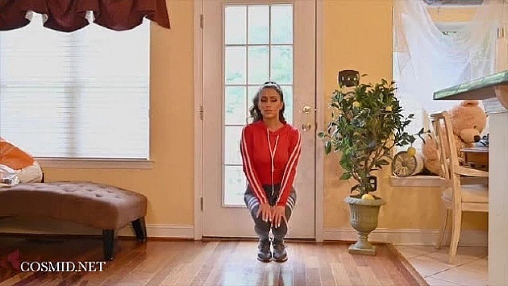 cosmid serena banks in her tights 海报